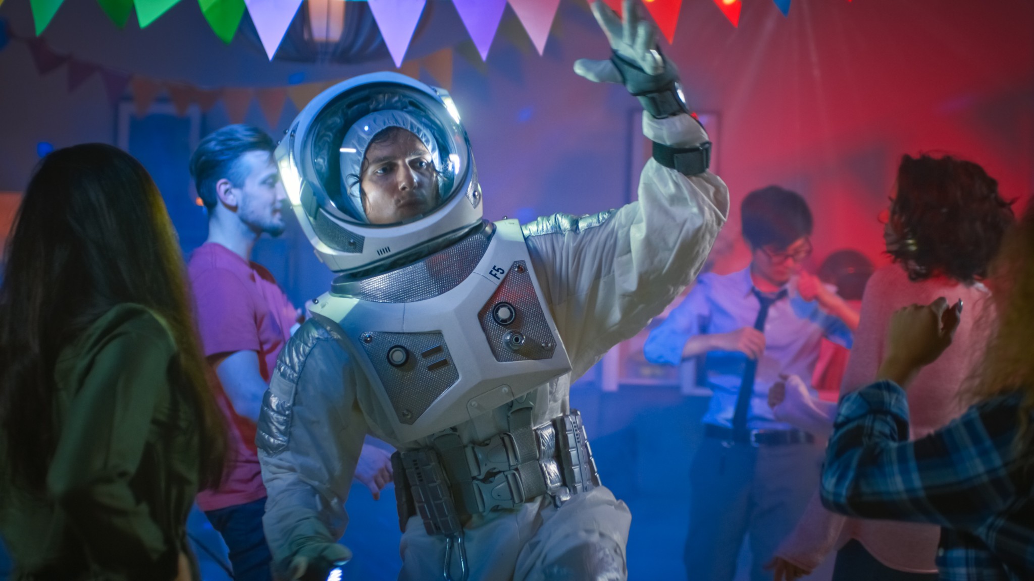 Astronaut representing safe AI with guardrails